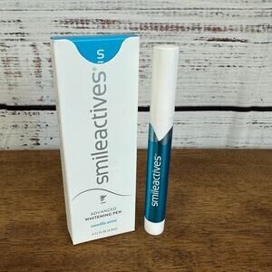 NEW in BOX Smileactives Advanced Whitening Pen Vanilla Mint 2 PENS 0.11 FL. OZ